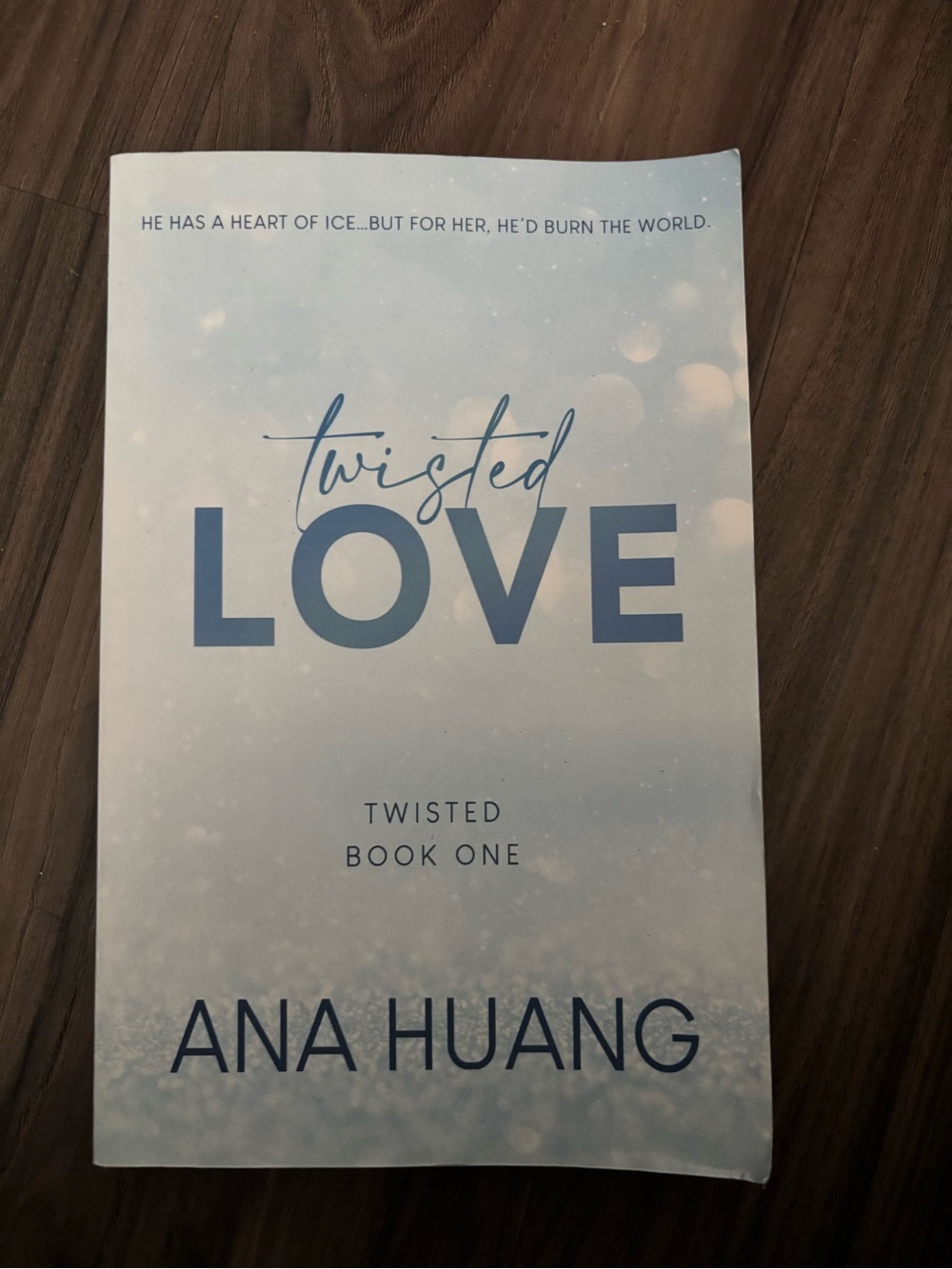 Twisted Love by Ana Huang - Light Blue Cover